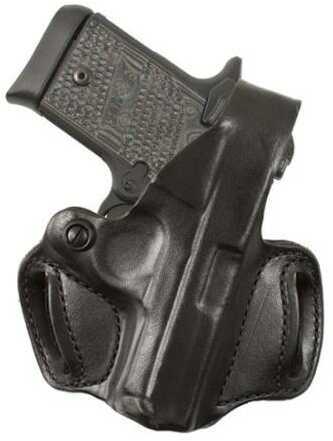 Desantis Thumb Break Mini Slide Belt Holster Fits Sig P938 Right Hand Leather Material Black Finish 085BA37Z0